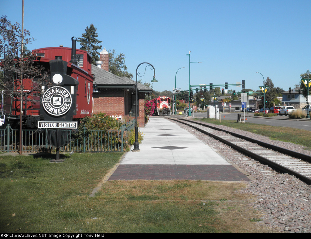 Approaching The Depot